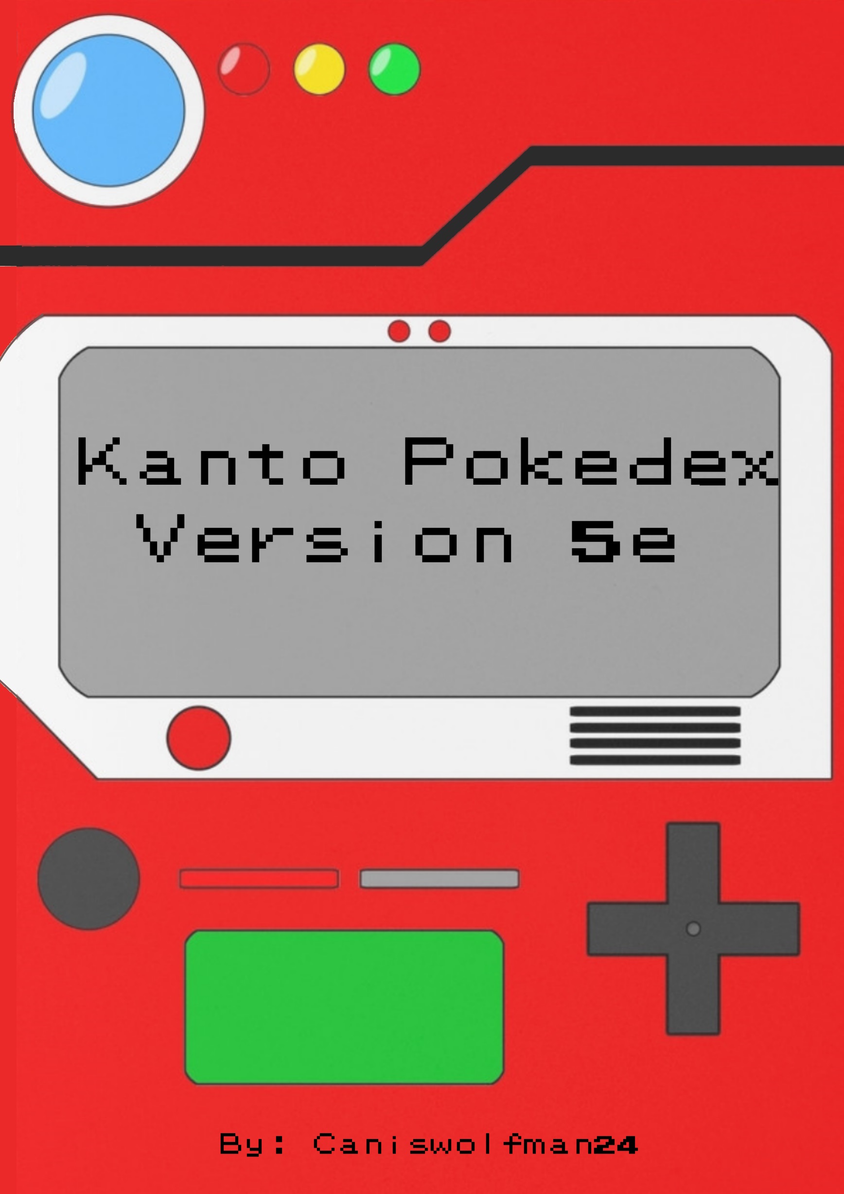 Pokemon Pokedex 5e: Kanto — Pirate Gonzalez Games